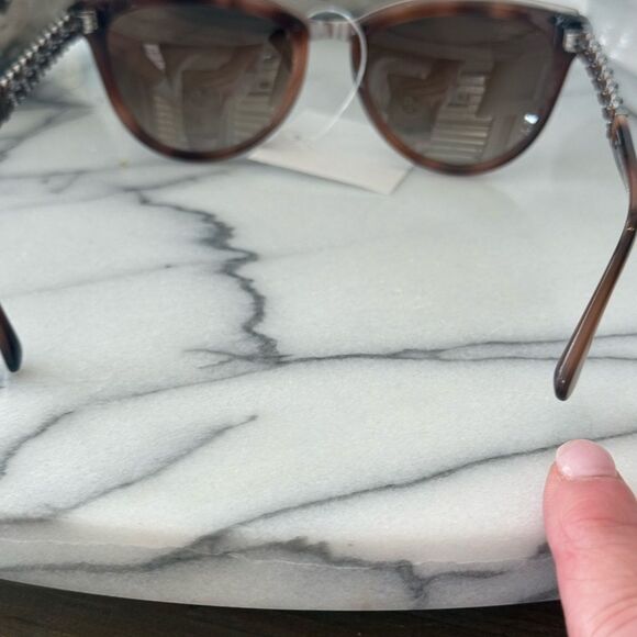 NWT Chanel Cat Eye Braided Chain Arms
Sunglasses no case - Picture 11 of 11